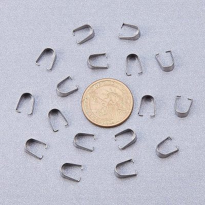 304 Stainless Steel Pinch Bails STAS-PH0002-40P-1