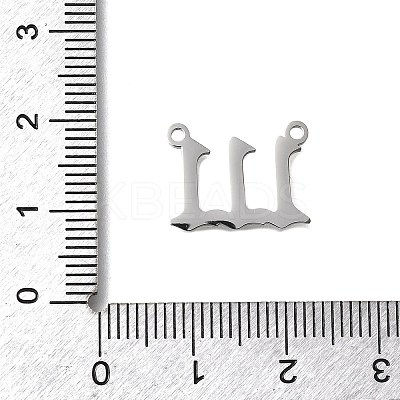 304 Stainless Steel Pendants STAS-D382-04A-P-1