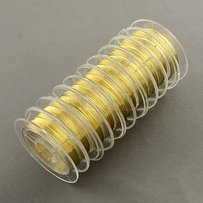 Round Copper Wire for Jewelry Making CWIR-R003-0.3mm-01-1