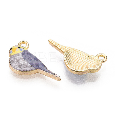 Printed Alloy Pendants ENAM-N056-205F-1