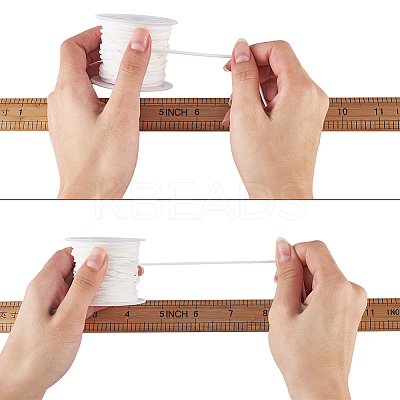 Flat Nylon Elastic Band for Mouth Cover Ear Loop OCOR-TA0001-06-20m-1