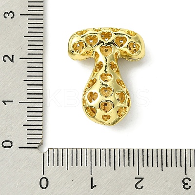 Rack Plating Brass Cubic Zirconia Pendants KK-S378-02G-T-1