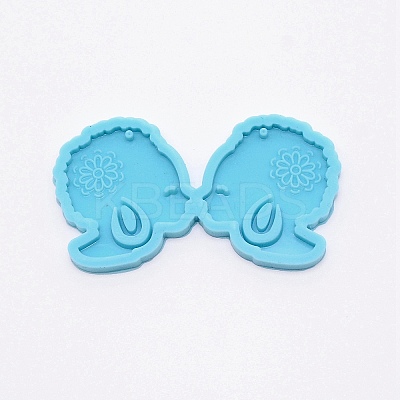 DIY Women Silicone Statue Fondant Molds DIY-TAC0011-19-1