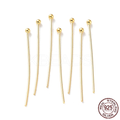 925 Sterling Silver Head Pins STER-M117-05D-G-1