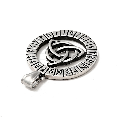 304 Stainless Steel Manual Polishing Pendants STAS-G280-05AS-1