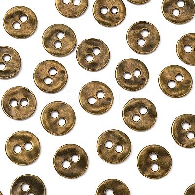 Tibetan Style Buttons TIBE-R178-AG-LF-1