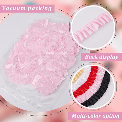 10M Polyester Ruffled Trimming OCOR-GF0004-57B-1