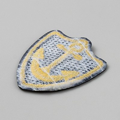 Polyester Embroider Thread Iron on/Sew On Patches PATC-WH20017-29-1
