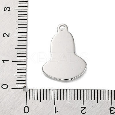 Anti-Tarnish 201 Stainless Steel Pendants STAS-Q015-01P-1