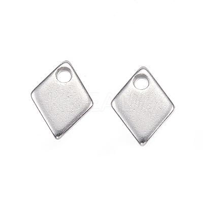 Tarnish Resistant 201 Stainless Steel Charms STAS-F039-85-P-1