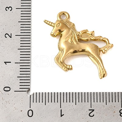 Ion Plating(IP) 304 Stainless Steel Pendants STAS-N103-12G-1