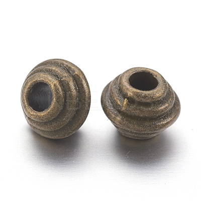 Tibetan Style Alloy Spacer Beads LS-X-MLF5166Y-NF-1