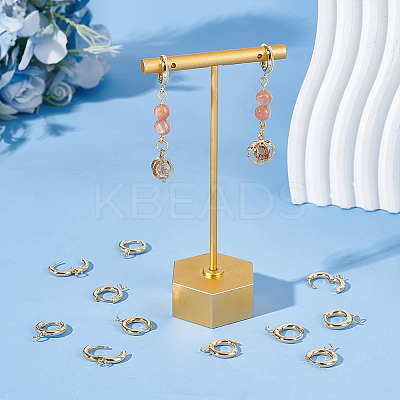 20Pcs 201 Stainless Steel Huggie Hoop Earring Findings STAS-UN0056-86-1