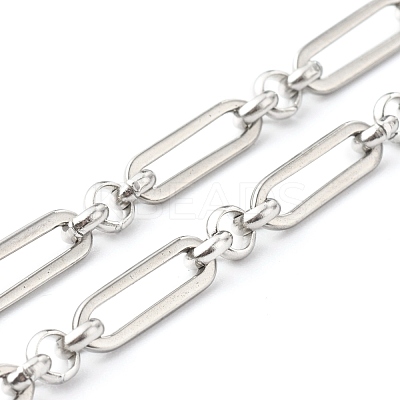Tarnish Resistant 304 Stainless Steel Figaro Chain Necklace NJEW-JN03567-02-1