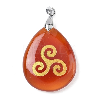 Natural Mixed Stone Pendants G-F786-09F-1