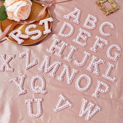 Cloth Hotfix Rhinestone Iron on/Sew on Patches DIY-WH0321-80-1