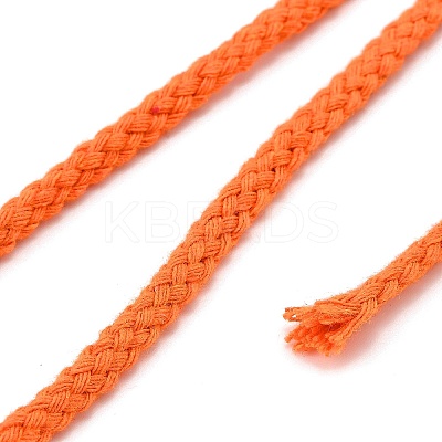 Braided Cotton String Threads for Crafts Knitting Making OCOR-A009-01H-1