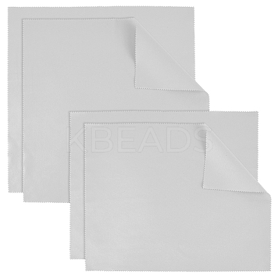4Pcs 2 Style Silver Polishing Cloth TOOL-BBC0001-05B-1