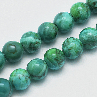 Natural Marble Beads Strands LS-G-K211-10mm-A-1