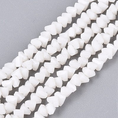 Opaque Glass Beads Strands GLAA-N019-3mm-03-1