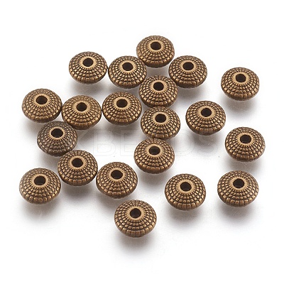 Tibetan Style Alloy Spacer Beads MLF0391Y-1