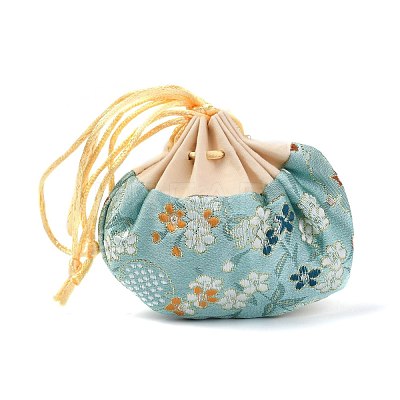 Chinese Brocade Sachet Coin Purses ABAG-G009-A07-1