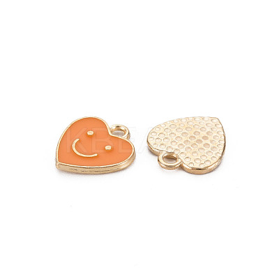 Alloy Enamel Charms ENAM-T016-12I-RS-1