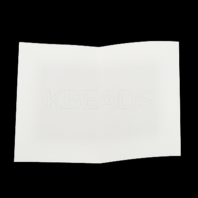 4Pcs Kraft Paper Greeting Cards AJEW-FS0001-30B-1