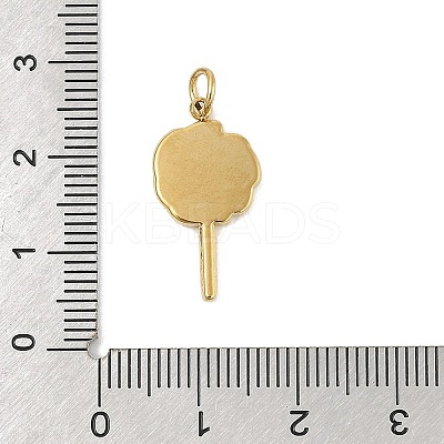 304 Stainless Steel Enamel Pendants LS-STAS-U044-02A-G-1