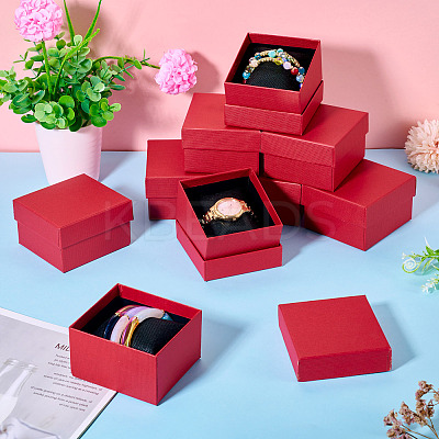 Rectangle Paper Jewelry Gift Boxes CON-TAC0010-91A-1