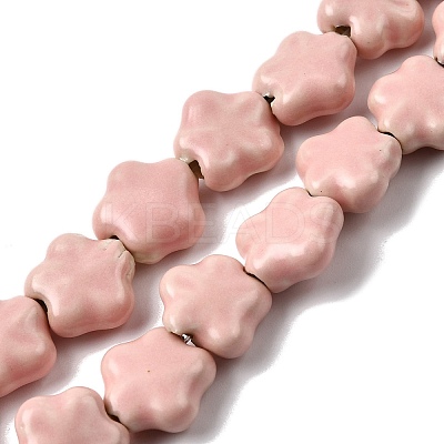 Handmade Porcelain Beads Srands PORC-K010-03-1