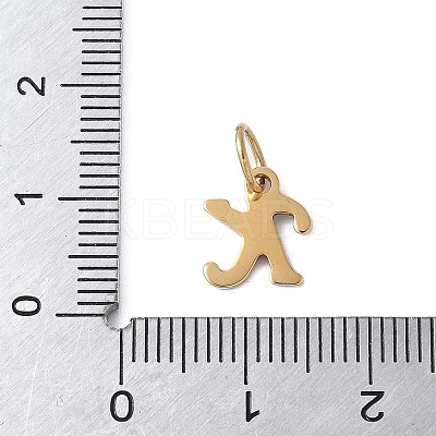 304 Stainless Steel Enamel Charms STAS-G353-01G-K-1