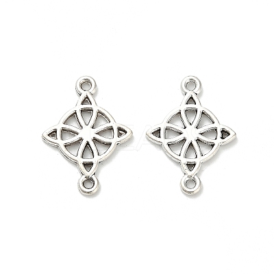Tibetan Style Alloy Viking Knot Connector Charms LS-FIND-H053-14AS-1