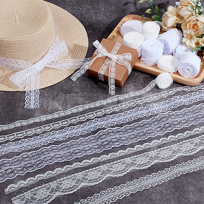 15 Styles Vintage Chinlon Flower Lace Trim OCOR-PH0004-56-1