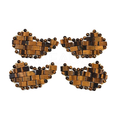 Natural Tiger Eye Eye Patches G-D301-A03-1