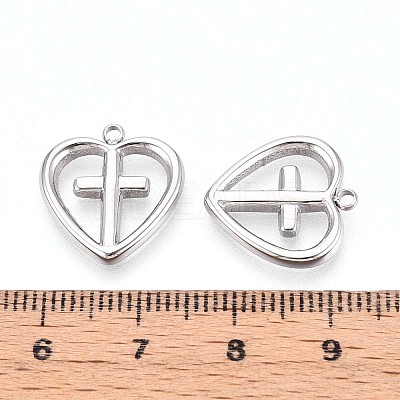 304 Stainless Steel Pendants STAS-N109-199P-1