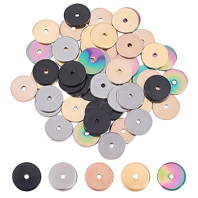 PVD Vacuum Plating 304 Stainless Steel Spacer Beads STAS-UN0019-11-1