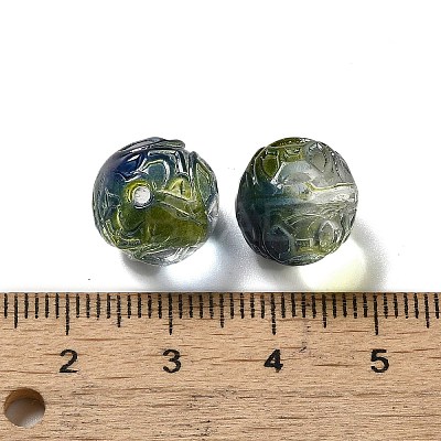 Transparent Glass Beads GLAA-D025-03C-1