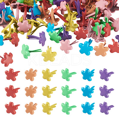 1 Bag Spray Painted Iron Fasteners Brads SCRA-TADJ0001-01C-1