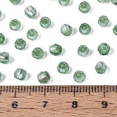 Silver Lined Glass Seed Beads SEED-T007-18A-06-1