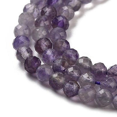 Natural Amethyst Beads Strands G-G140-A04-01-1