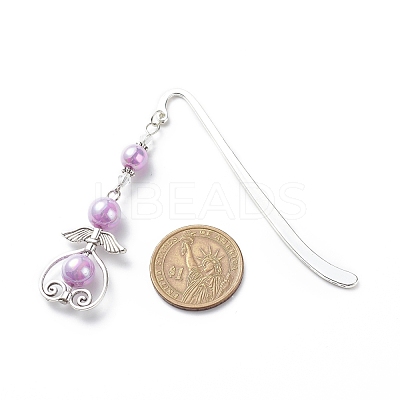 Angel Hook Bookmarks AJEW-JK00192-1