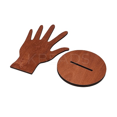 Hnads Shape Jewelry Displays for Bracelet Rings Organizer Holder ODIS-K004-01-1