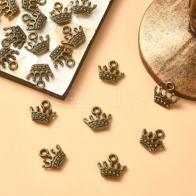 Zinc Alloy Charms PALLOY-YW0001-13AB-RS-1