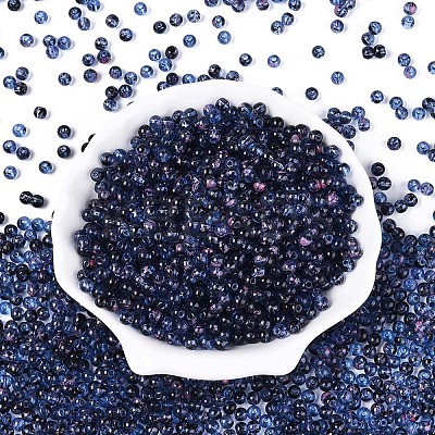 Baking Paint Glass Beads DGLA-T005-01A-02-1