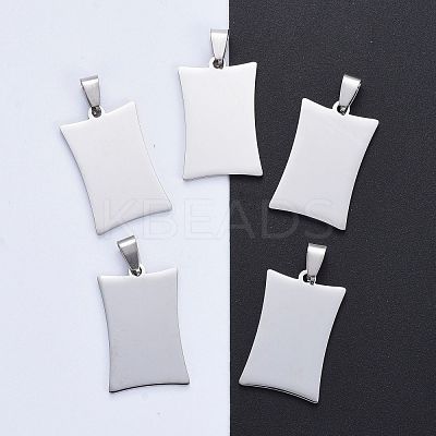 Tarnish Resistant 304 Stainless Steel Pendants STAS-I140-25S-1
