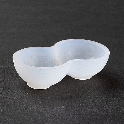 Peanut Shape Chopsticks Spoons Holders Silicone Molds EPOX-B001-01-1