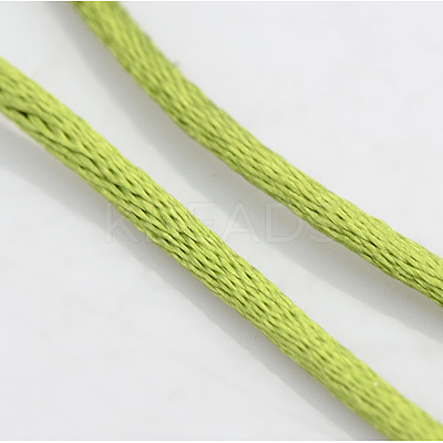 Nylon Satin Rattail Cords NWIR-O001-A-15-1