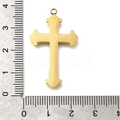 304 Stainless Steel Enamel Pendants STAS-Z161-04G-1