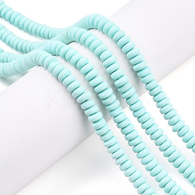 Handmade Polymer Clay Beads Strands X-CLAY-N008-008H-1